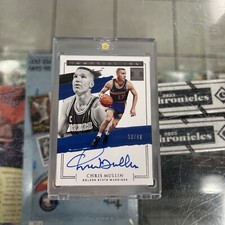 2020-21 Impeccable Immortal Ink CHRIS MULLIN LEGENDS /49 On Card Auto !