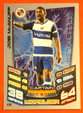 Match Attax Extra 2012/13 - Captain - Jobi McAnuff of Reading