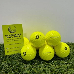 24 pelotas de golf Bridgestone E6 amarillas 2 docenas de perlas/grado A - Imagen 1 de 1