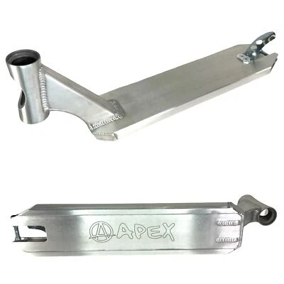 Apex Pro Scooter Stunt Trick Tret Motorino Leggero Park da Barca Raw (Argento) - Immagine 1 di 4