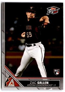2020 Topps of the Class #83 ZAC GALLEN  RC Rookie Arizona Diamondbacks 