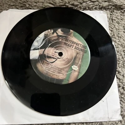 RARE- INTERPRETING HEART SOUNDS MEDICAL EP 7" ROCHE LABS DRUG PROMO 1973 Foto 1 de 2