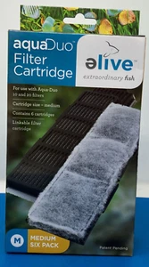 Elive AquaDuo Filter Cartridges, 6-pack for 10 & 20  filters, medium size - Picture 1 of 8