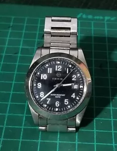OROLOGIO BREIL DA UOMO SOLOTEMPO NON FUNZIONANTE PER RECUPERO PEZZI E CINTURINO - Bild 1 von 8