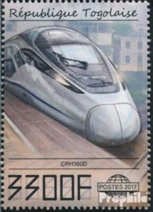 Togo 8501 (complete. issue) unmounted mint / never hinged 2017 Chinese Schnellzü - Picture 1 of 1