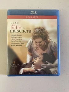 VERDI / ALVAREZ / URMANA / VRATOGNA / ZAREMBA - UN BALLO IN MASCHERA NEW BLURAY - Picture 1 of 4