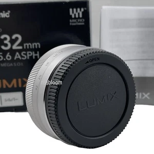 New Panasonic Lumix G Vario 12-32mm f/3.5-5.6 ASPH/MEGA Lens -SILVER (H-FS12032) - Picture 1 of 11