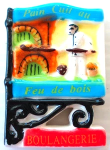 FEVE 2005 - LES ENSEIGNES DE BOULANGERIE - BOULANGERIE PAIN CUIT AU FEU DE BOIS - Picture 1 of 1
