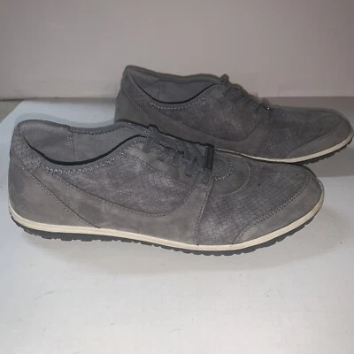 Zapatillas sin cordones de gamuza grises Hush Puppies talla 10M cómodas para caminar Foto 1 de 4