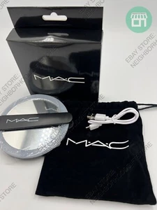 MAC RECHARGEABLE 4 in BATTERY Cosmetic Black Mirror Travel NEW IN BOX AUTHENTIC - Picture 1 of 6