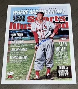 Stan Musial Signed Sports Illustrated 11x14 Cover Photo Cardinals Auto JSA & STM - Picture 1 of 4