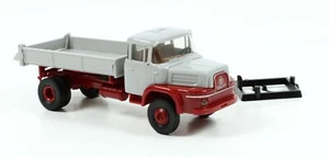 H0 Brekina 84001 Krupp K 806 cappa ribaltabile grigio/rosso confezione originale - Foto 1 di 3