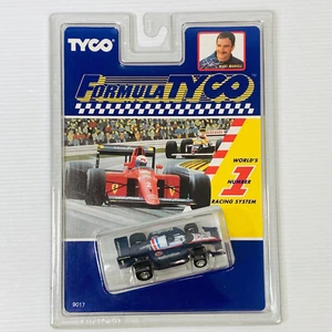 Formula Tyco Slot Car Indy Valvoline #1 blu/wht/red #9017 NOS On Card Vintage - Picture 1 of 5