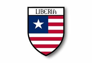 sticker adesivi adesivo stemma citta bandiera auto moto liberia