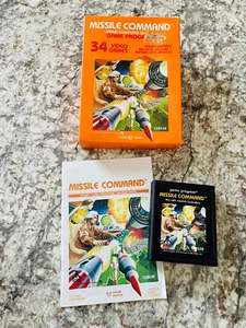 Vintage Atari 2600 Missile Command - Complete In Box *VG/Excellent* - Picture 1 of 3