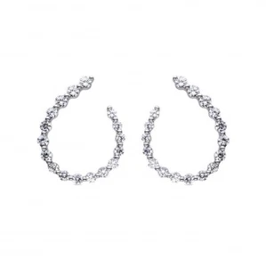 Luxenter Pendientes Avyu EK26400 Plata Ley 925 Rodio-Circonitas-Cierre presión - Imagen 1 de 3
