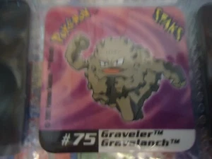 #  75 GRAVELER GRAVALANCH STAKS POKEMON 2002 PANINI STAK - Picture 1 of 1