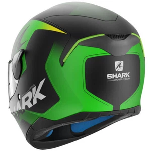 Shark Skwal1 Trooper Helemet - Nero Opaco/Antracite / Bianco Moto - Foto 1 di 3