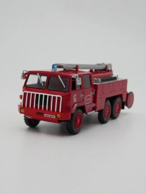 Camión de bomberos Ixo 1:43 Berliet FF 6X6 modelo de coche fundido a presión vehículo de juguete de metal Foto 1 de 4