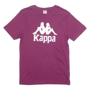 KAPPA Mens T-Shirt Purple Crew Neck S - Picture 1 of 6