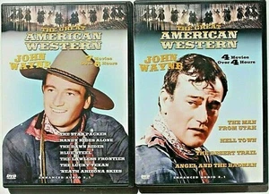 2-DVD John Wayne Star Packer, Dawn Rider, Blue Steel, Hell Town, Man from Utah - Picture 1 of 5