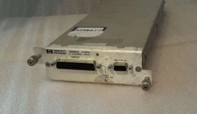 HEWLETT PACKARD HP 35655A MÓDULO DE ENTRADA 8 CANAIS 12.8kHz $119 - Imagem 1 de 2
