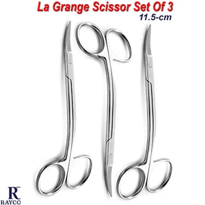 Medical Nursing Scissors Insert Tissue Trimming La Grange Surgical Instruments - Picture 1 of 5