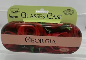 New Women’s Rose Glasses Case & Personalised Name ‘Georgia’ (Cannot Customise) - Picture 1 of 6