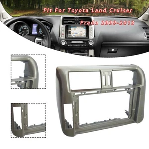 Best Fascia Stereo Radio Bezel Panel Frame For Toyota Land Cruiser Prado 09-13 - Picture 1 of 1