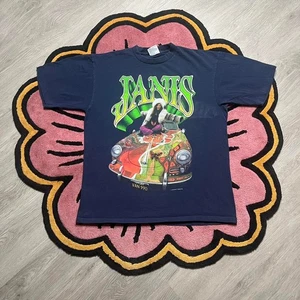 Camiseta De Colección Años 90 Janis Joplin Gráfico Tour Talla Grande - Imagen 1 de 4