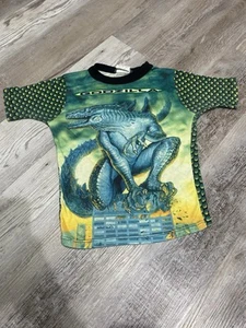 Vtg Yth Godzilla Tshirt Sm 1998 Movie Promo Wrap Around Made In USA - Picture 1 of 10