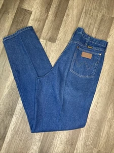 Vintage Wrangler Jeans Herren 36x35,5 31MWZ Straight Denim Hose Western Arbeit USA - Bild 1 von 9