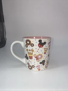 Disney Parks Sweet Treats Coffee Mug Mickey & Minnie Disneyland Disneyworld - Picture 1 of 6