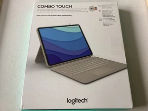 Logitech Combo Touch do iPada Pro 12,9 cala (5. Gen) QWERTZ | etui na klawiaturę i oryginalne opakowanie - Zdjęcie 1 z 8