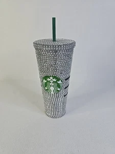 Starbucks Diamond Colorful 24oz/710ml Studded Tumbler Cold Cup EUC - Bild 1 von 11