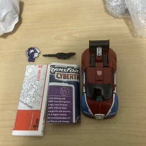 Transformers Cybertron Smokescreen 2006 Hasbro Deluxe Complete With Key - Picture 1 of 2