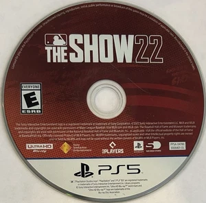 MLB The Show 22 (Sony PlayStation 5, PS5) SOLO DISCO | SIN SEGUIMIENTO | M230 - Imagen 1 de 1