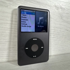 Apple iPod Classic 7th Generation 160GB Black A1238 - VGC - Picture 1 of 16