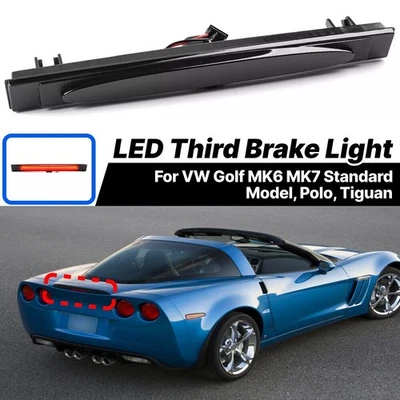 Black Auxiliary Brake Light Third Brake Lamp For 2005-2013 Chevrolet Corvette - Image 1 of 4
