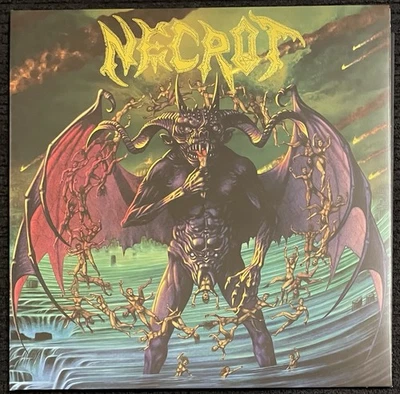 Necrot-Lifeless Birth Blue/Purple Merge Vinyl LP 200 Copies  - Image 1 of 4