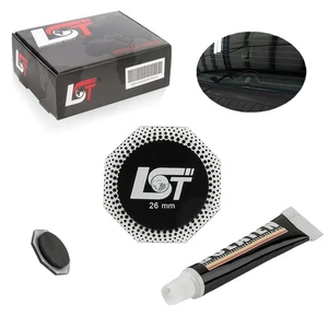 Cubierta de limpiaparabrisas trasero de vidrio real tapón cierre 26 mm para Seat - Imagen 1 de 9