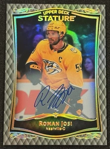 Base de estatura de cubierta superior automática Roman Josi #22 2023-24 - Imagen 1 de 2