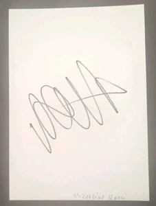 Valentino Rossi original Autogramm,autograph,Formel 1,Moto GP,Italien - Bild 1 von 2