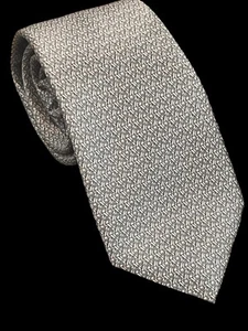 LARIO HOMBRE SEDA LISO CADENA ESLABÓN ROSA GRIS HECHO A MANO ITALIA CORBATA CUELLO 3.25 - Imagen 1 de 8