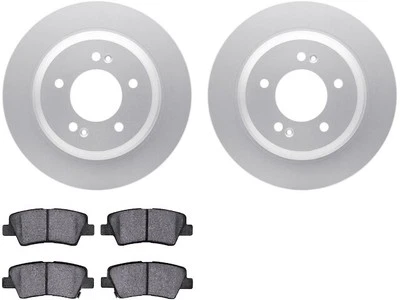 Kit de pastillas de freno y rotor Dynamic Friction 62647FKCB para Kia Cadenza 2014-2016 Foto 1 de 2
