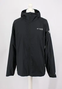 COLUMBIA LOOP TRIAL II WINDBREAKER TITANIUM MENS JACKET UK L BLACK RRP £90 AD - Picture 1 of 8