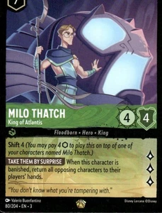 Milo Thatch - King of Atlantis 80/204 Into the Inklands Regular - Picture 1 of 2