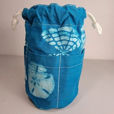 Mrs Norman Albury Sailmakers Man-o-War Cay Abaco Bahamas Ditty Bag Purse Vintage - Image 1 of 4