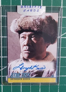 Star Trek TOS Auto Card A183 - Bild 1 von 1
