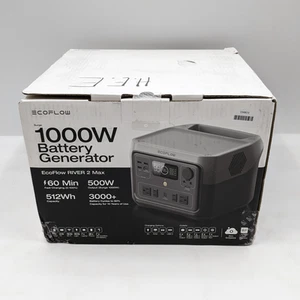 EcoFlow River 2 Max Portable Power Station Battery Generator 1000W EFR610 - Picture 1 of 6
